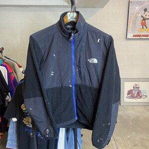 The North Face Womens Denali Polartec Fleece Full Zip Jacket Size Small Black